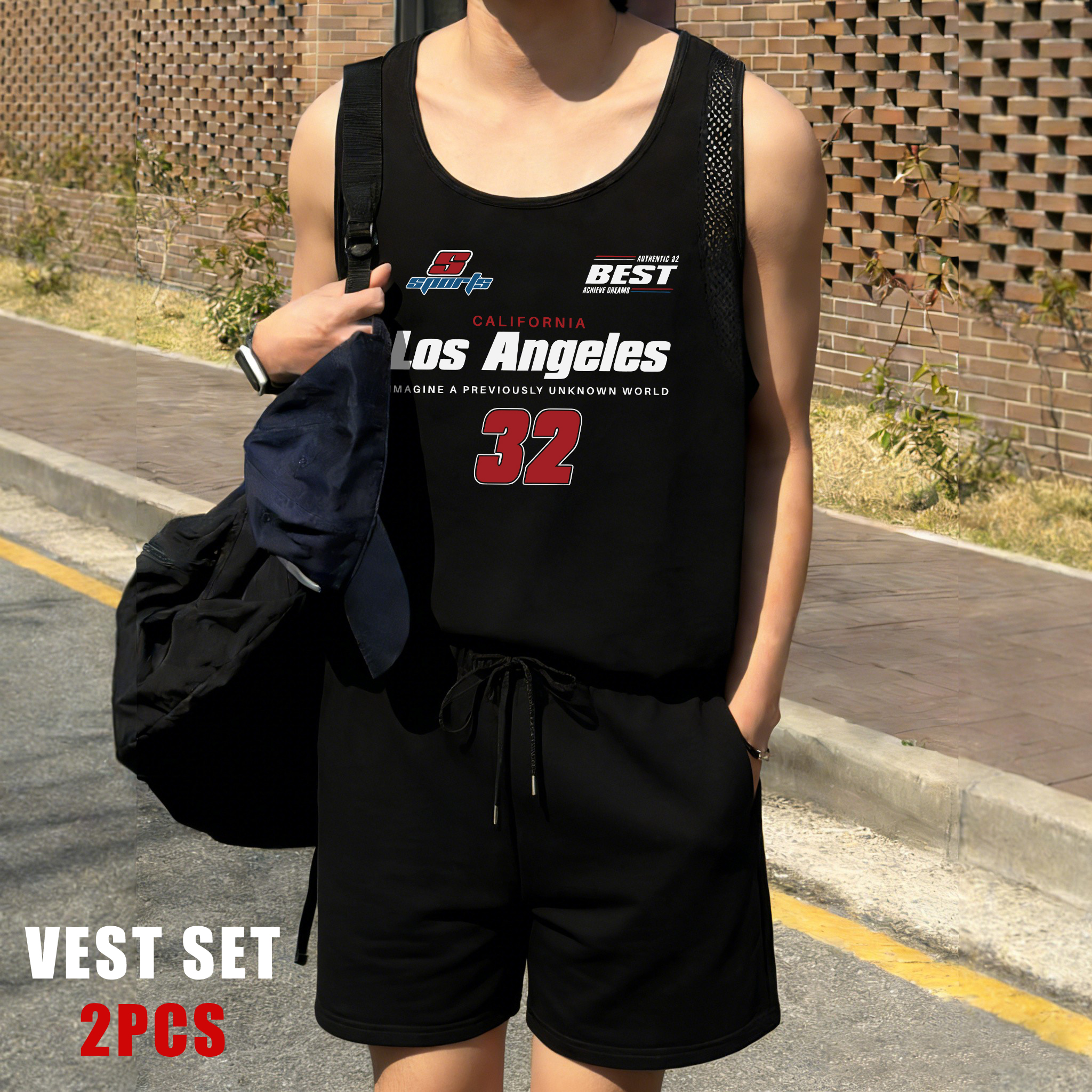 Los Angeles California Number  - Mens Fashion Casual recensione e prezzo