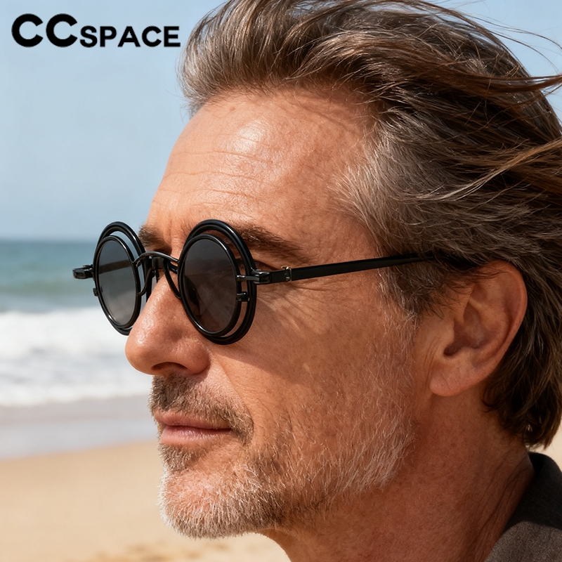 Metal Rotundity Punk Sunglasse - Fashion Men Vogue recensione e prezzo