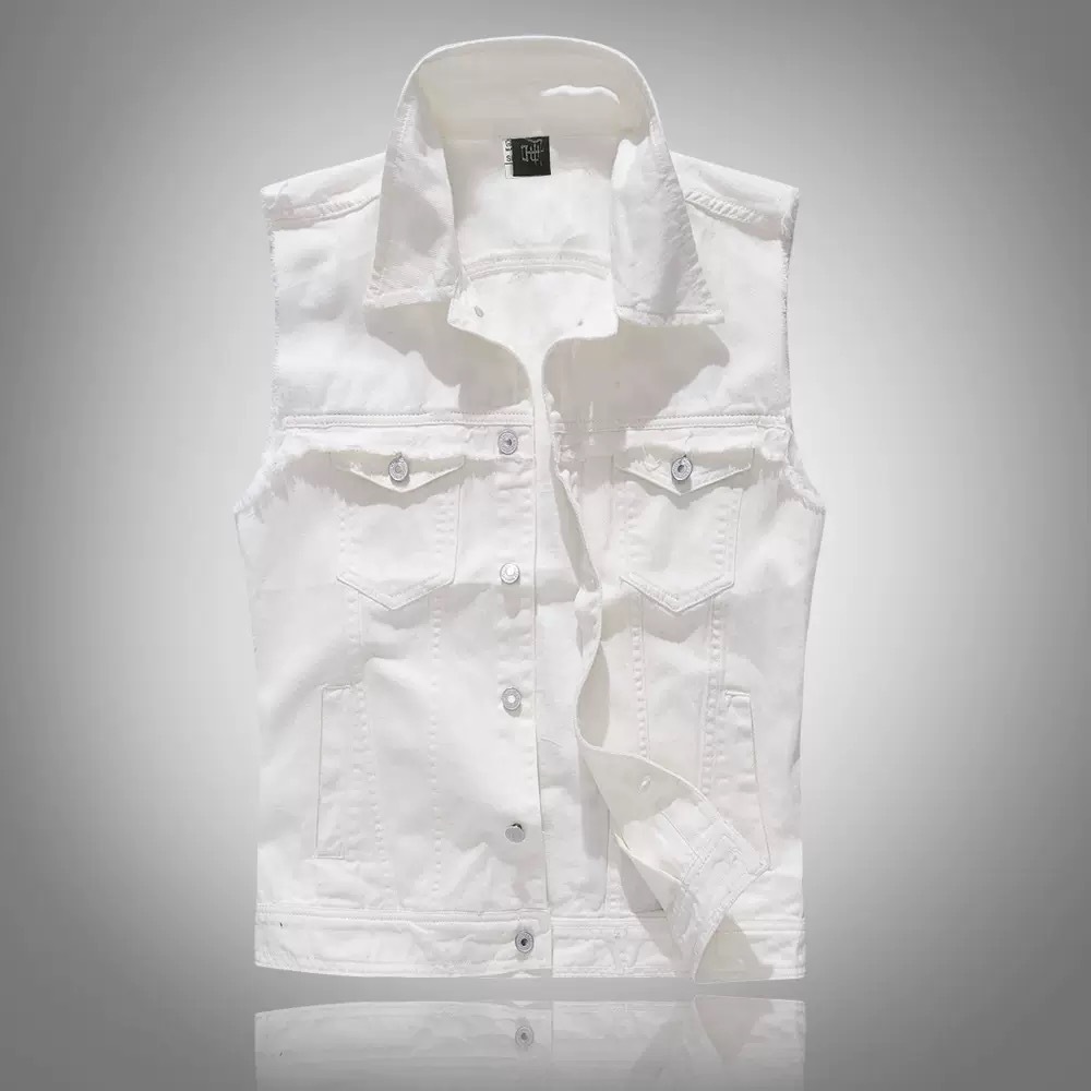 New Fashion Men Blue Casual De - Men'S Fashion Vest With Jeans recensione e prezzo