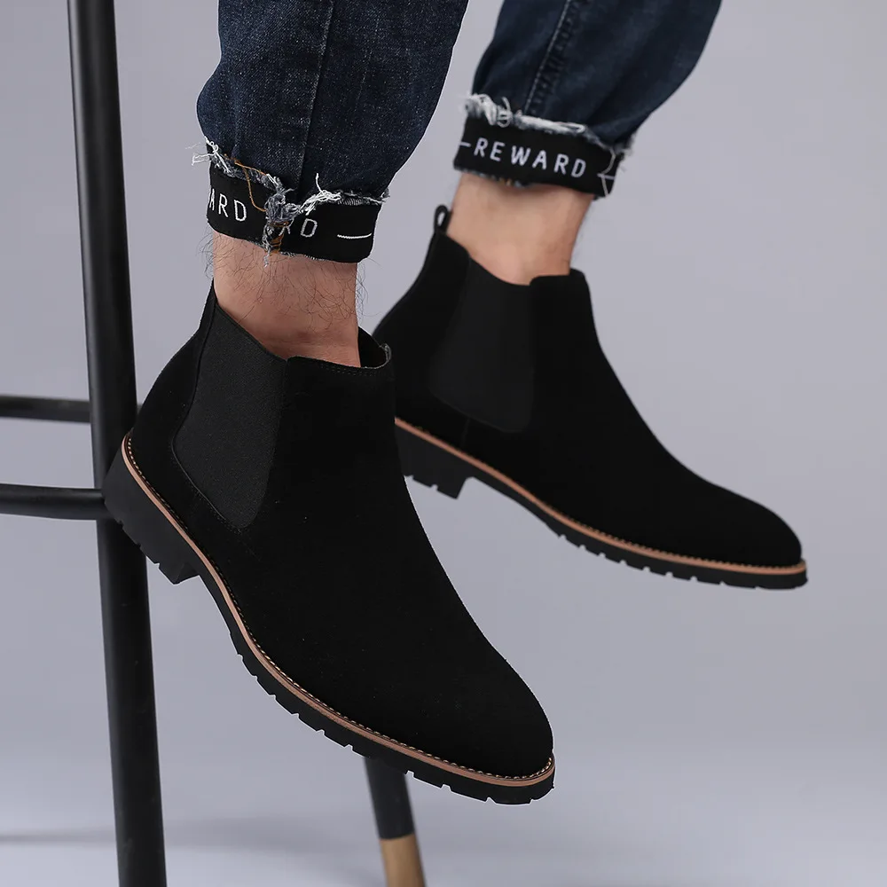 Men Ankle Boots British Style  - Mens Fashion Winter 2025 recensione e prezzo