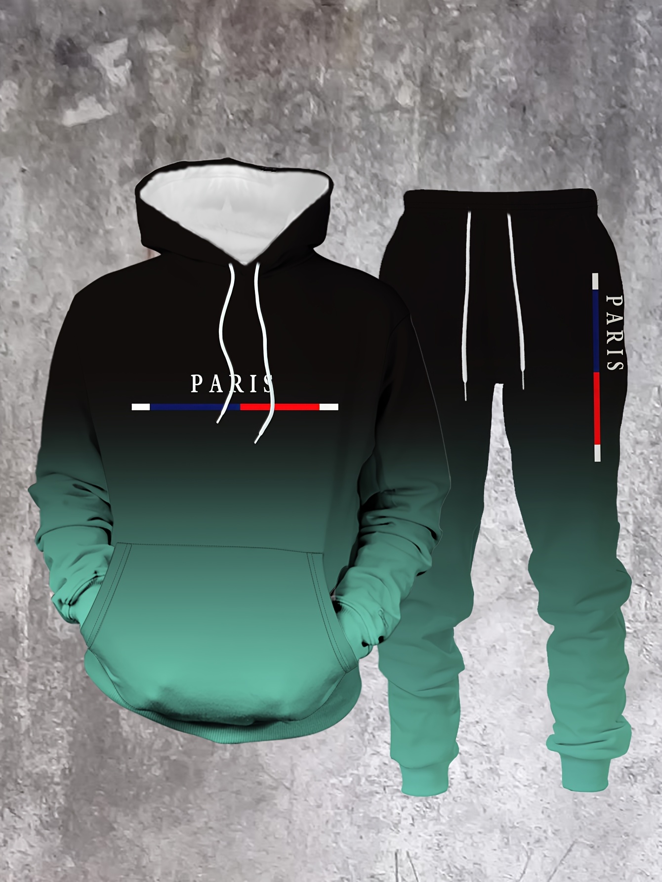 Gradient Color Paris Tracksuit - Paris Men'S Fashion recensione e prezzo