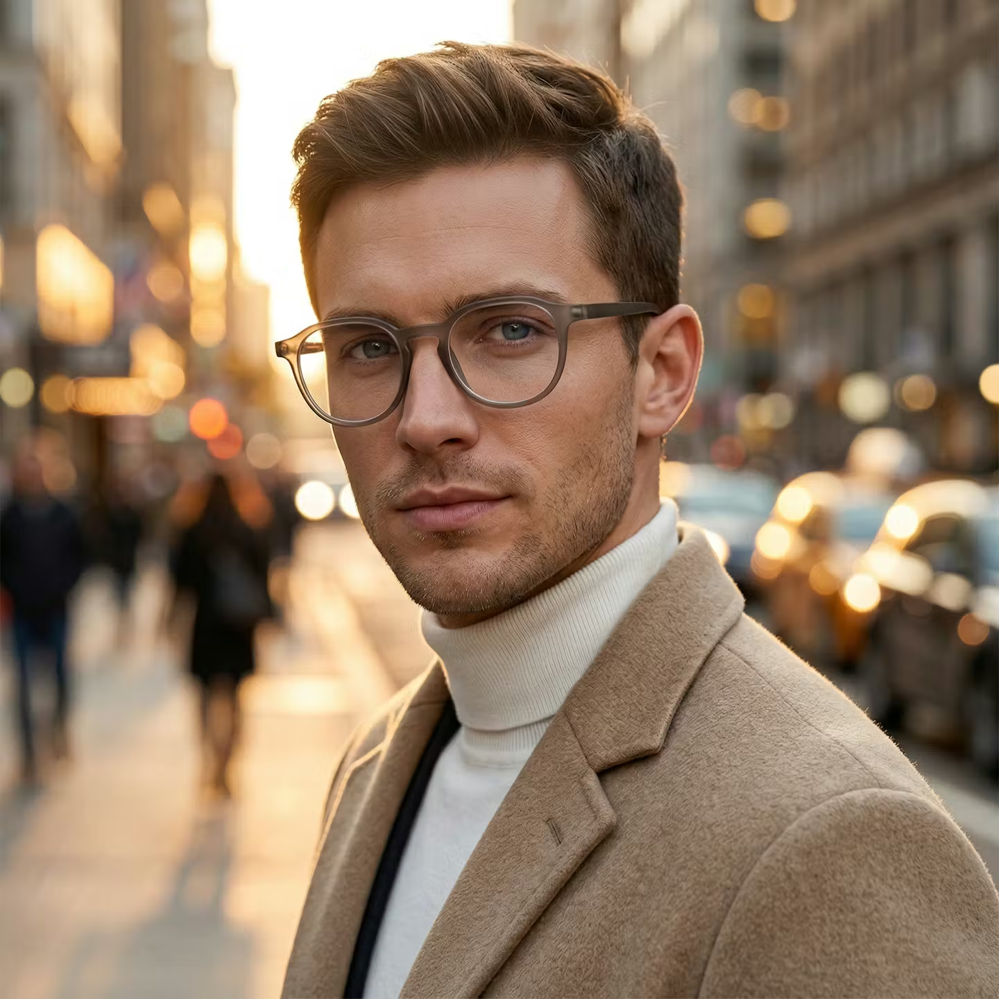 BLUEMOKY Retro Round Prescript - Mens Fashion Reading Glasses recensione e prezzo