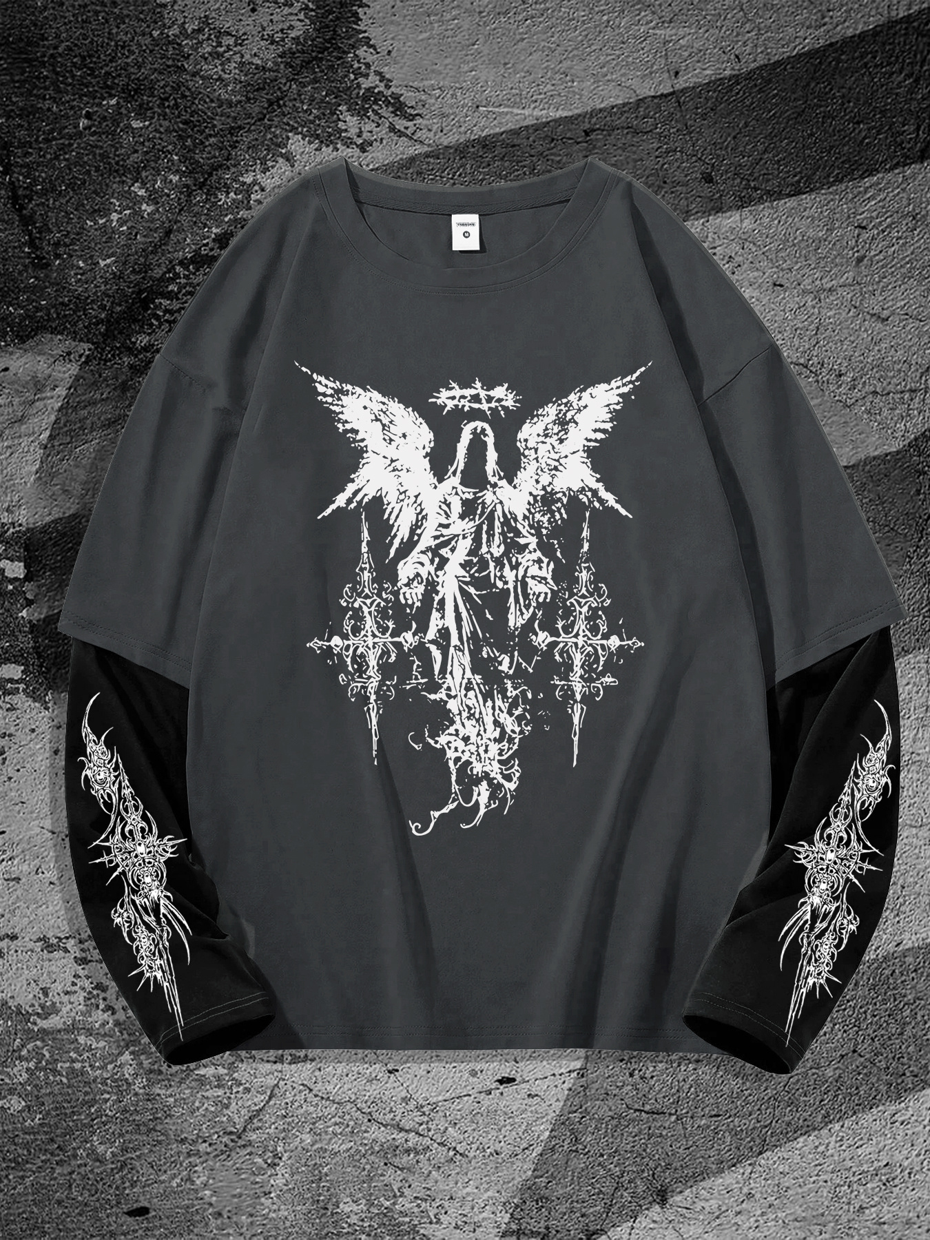 New men's long-sleeved T-shirt - Men Fashion Upper recensione e prezzo
