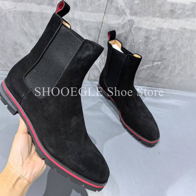 Black Cow Suede Men’s Boots Ro - Mens Fashion Winter 2025 recensione e prezzo