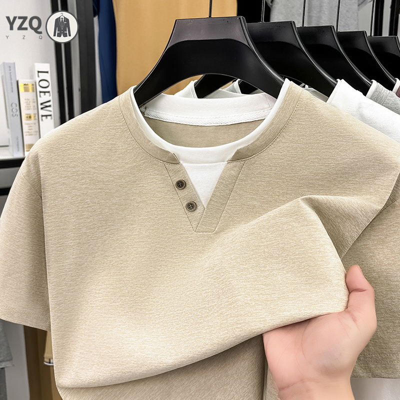 Mens Short Sleeve T Shirt Henl - Men Fashion Upper recensione e prezzo