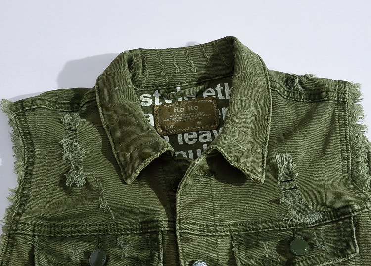 New Fashion Men Green Casual R - Men'S Fashion Vest With Jeans recensione e prezzo
