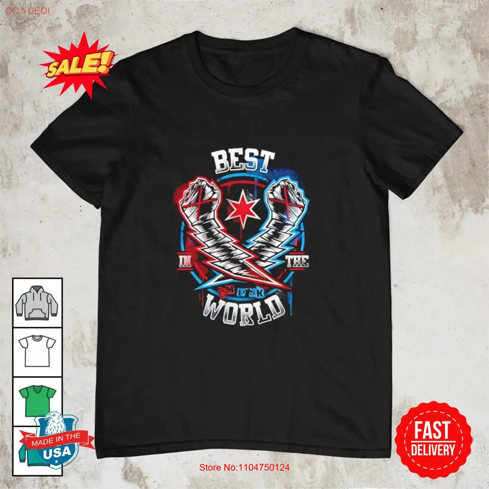 CM Punk Best in the World T sh - Mens Fashion World recensione e prezzo