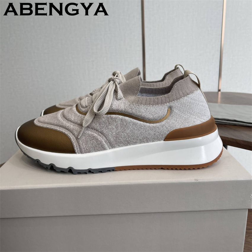 Men New Multicolour Knitted lo - Men'S Fashion Loafers Shoes recensione e prezzo
