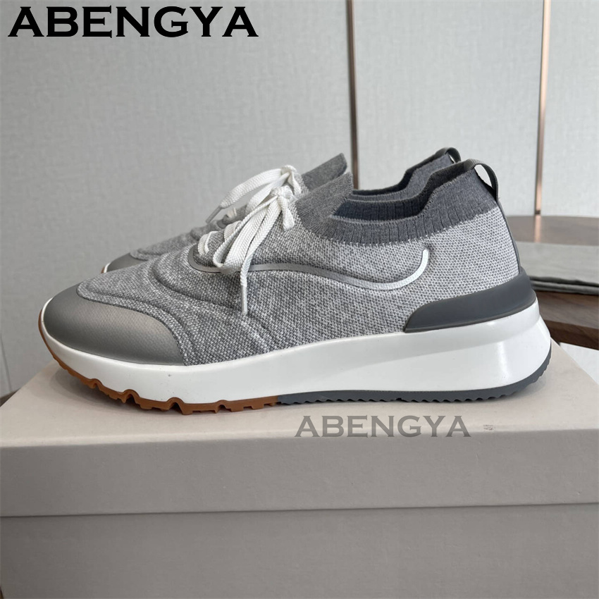 Men New Multicolour Knitted lo - Men'S Fashion Loafers Shoes recensione e prezzo