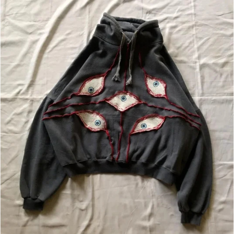 Men Clothing Y2K Demon Eyes Se - Men'S Fashion Hoodies recensione e prezzo