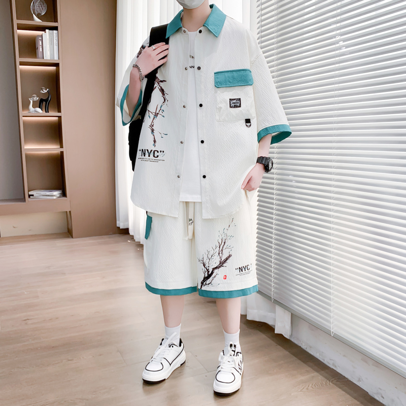 Shirt+shorts 2026 Summer New s - Quality Men'S Fashion recensione e prezzo