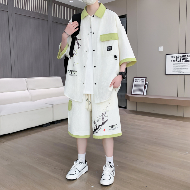 Shirt+shorts 2026 Summer New s - Quality Men'S Fashion recensione e prezzo