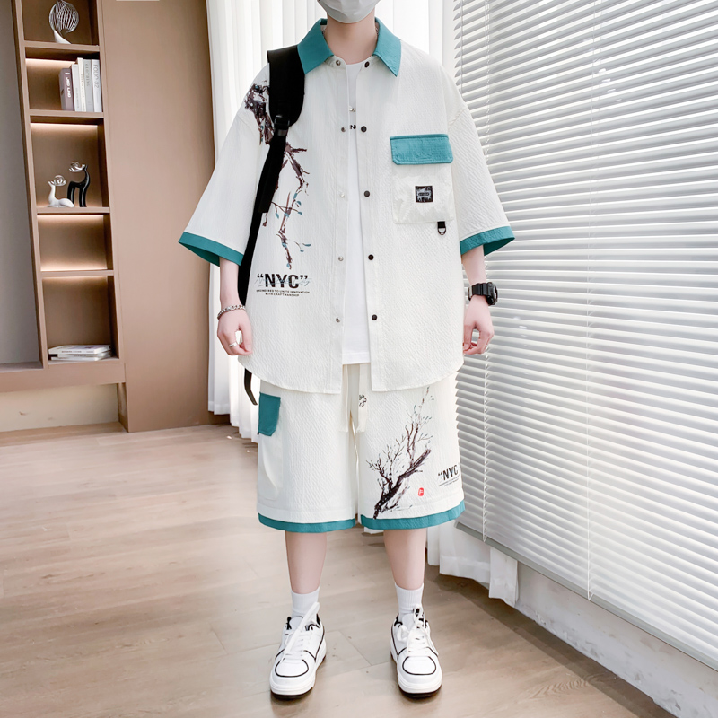 Shirt+shorts 2026 Summer New s - Quality Men'S Fashion recensione e prezzo